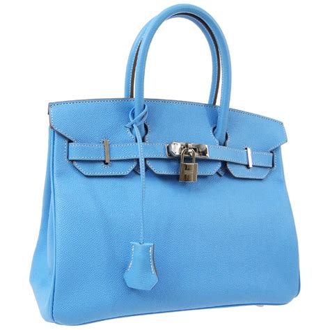 hermes bag baby blue|hermes birkin 25 white.